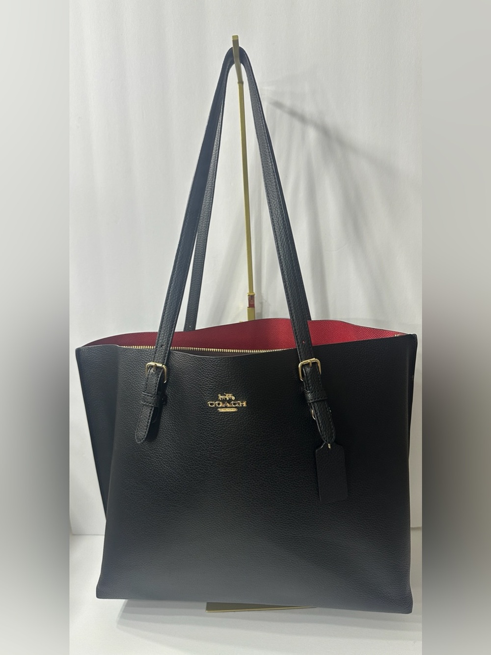 Coach Mollie Tote in Black
